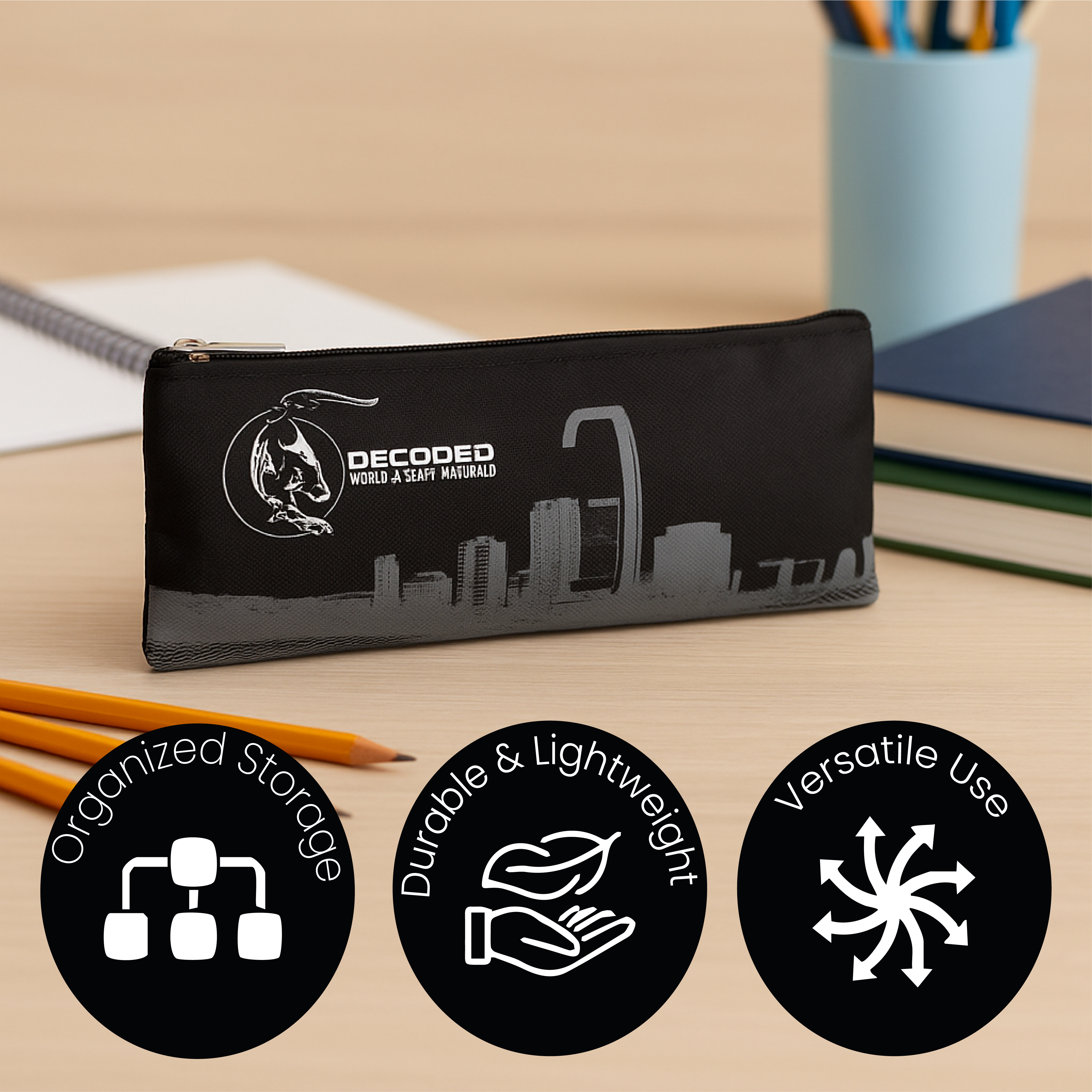 Estuche para lápices - 30 cm - Vuelta al cole