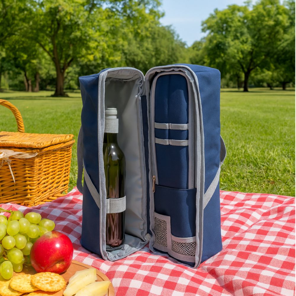 Bolsa térmica ajustable para enfriar vino al hombro | 1,5 l, 600 D