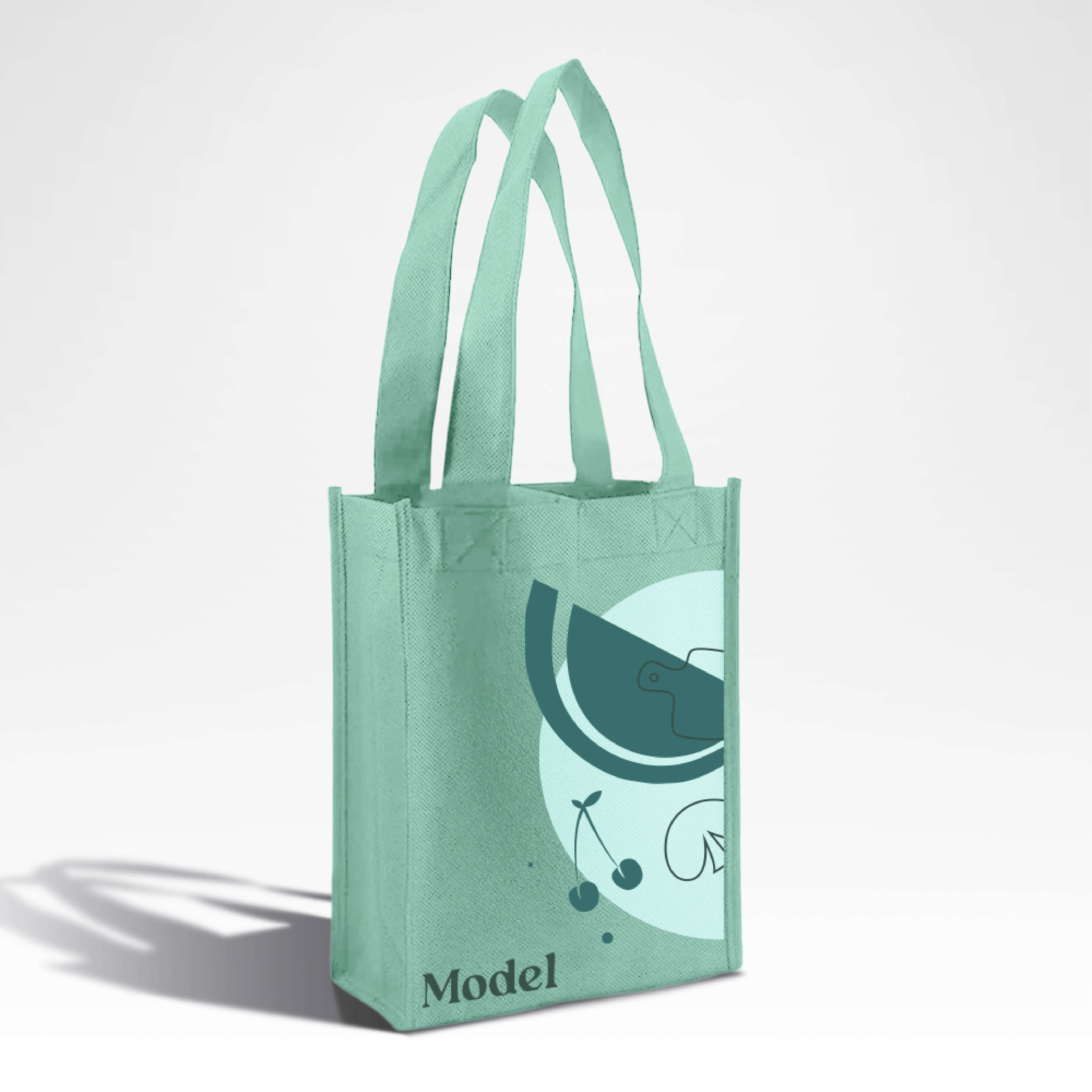 WSH01 - Reusable Wine Bag for 2 Bottles | 80GSM, 7.6L