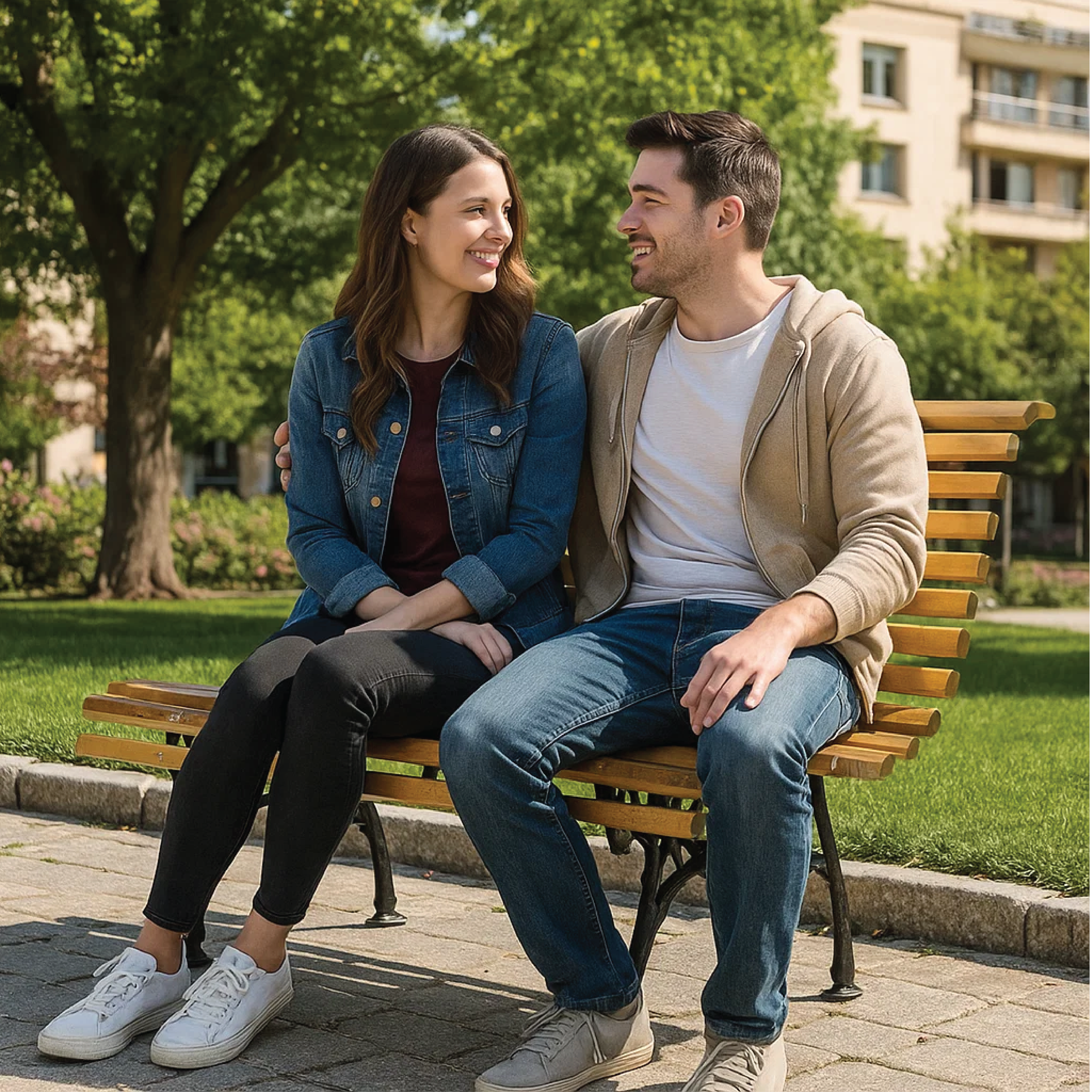 مقعد حديقة خارجي