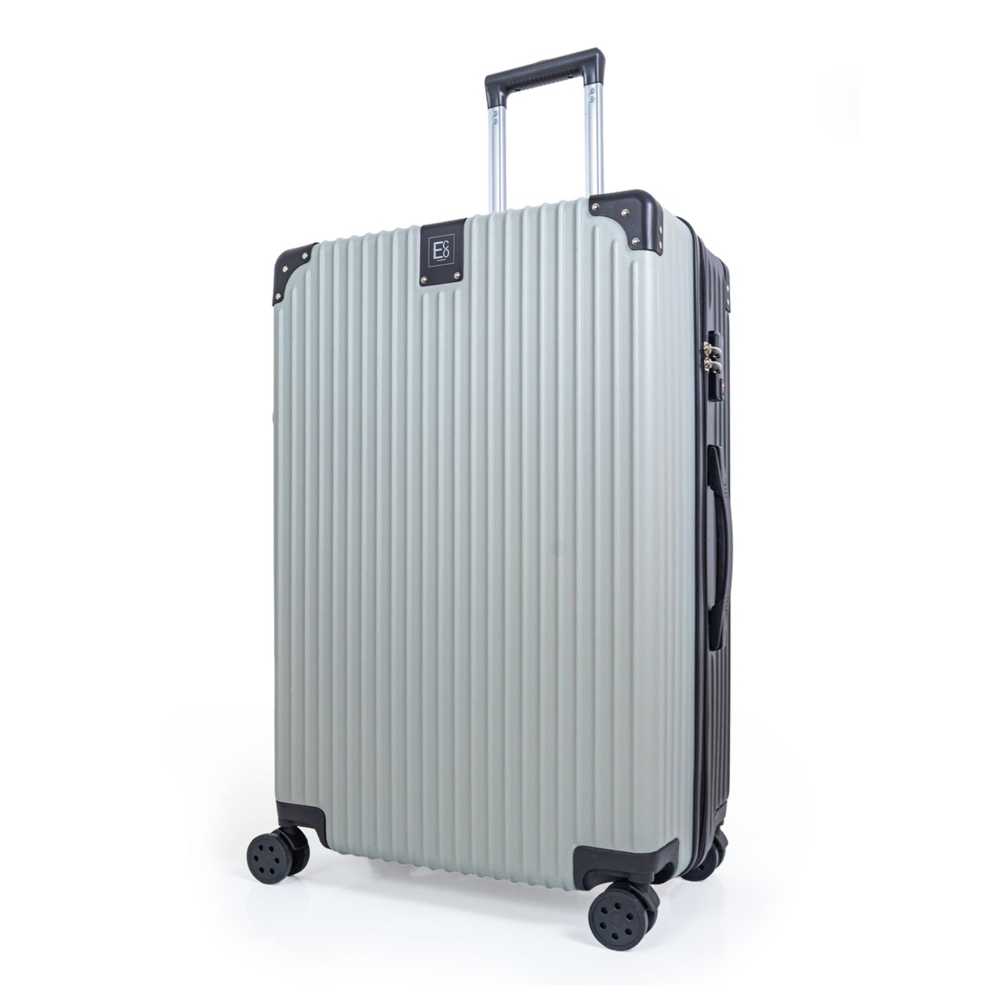 Berlin - Juego de 2 maletas rígidas con funda, color negro