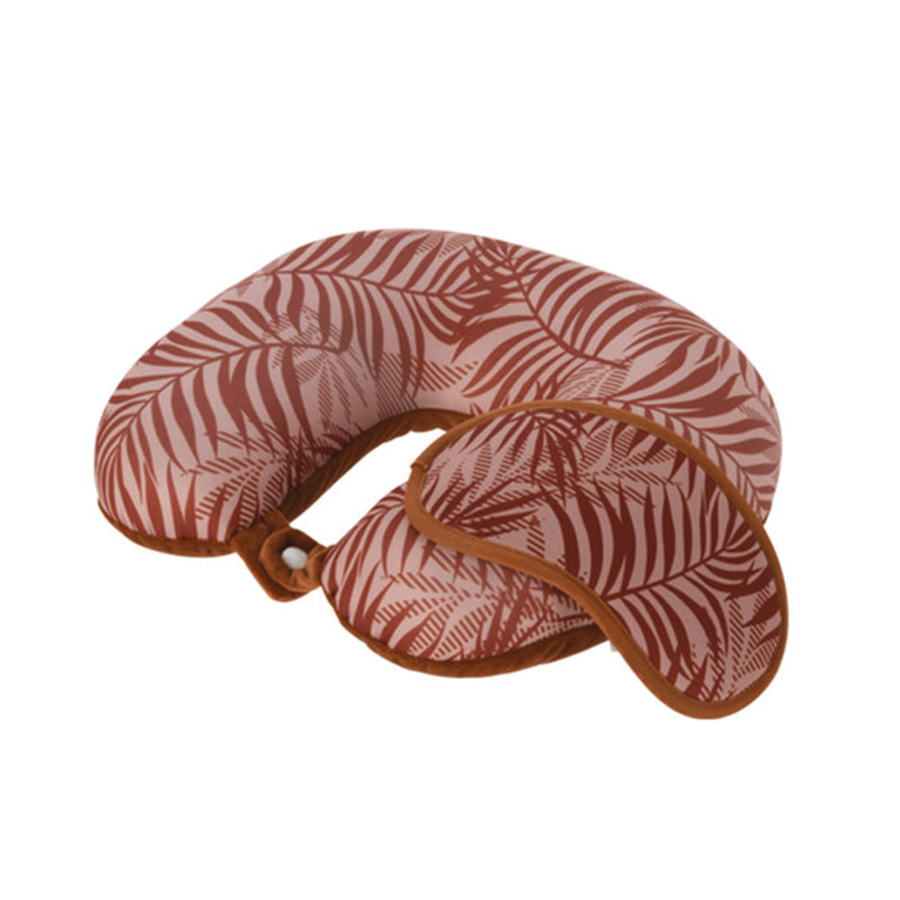 Almohada para el cuello con antifaz