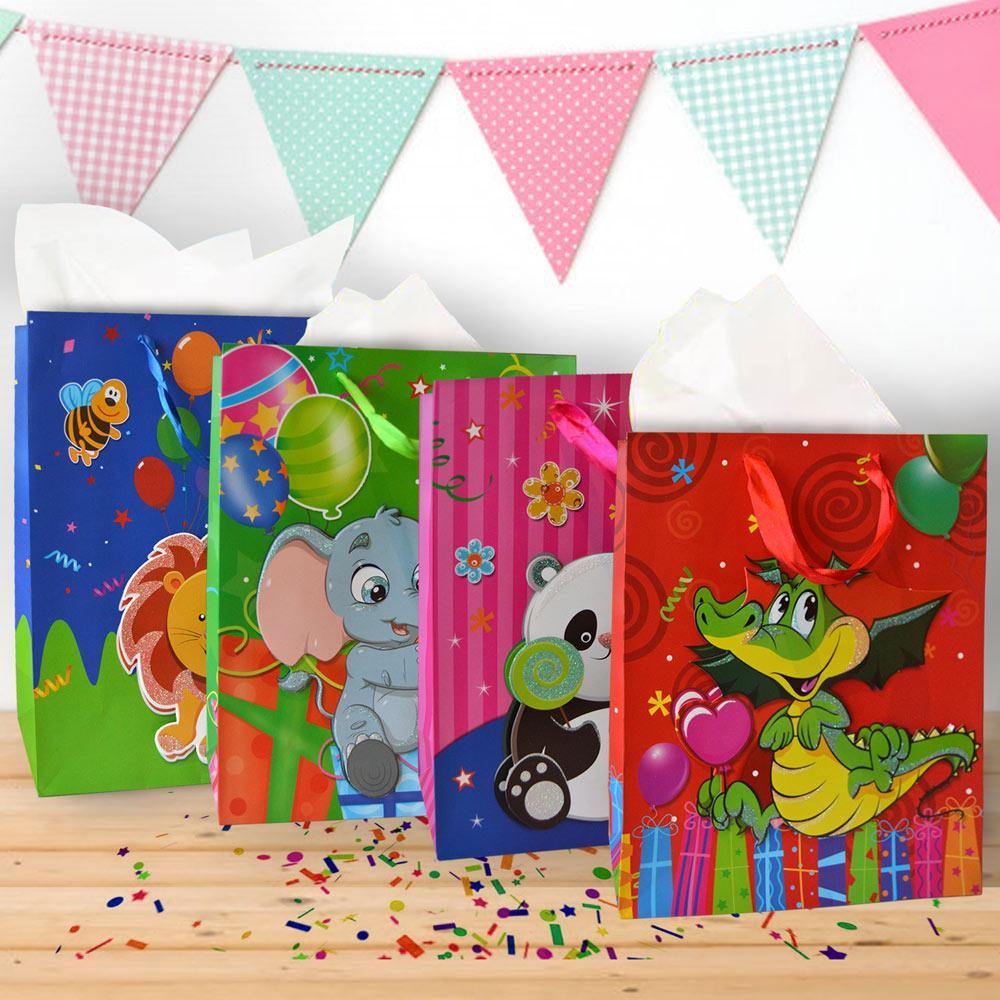 Bolsa de regalo de papel 3D - Grande