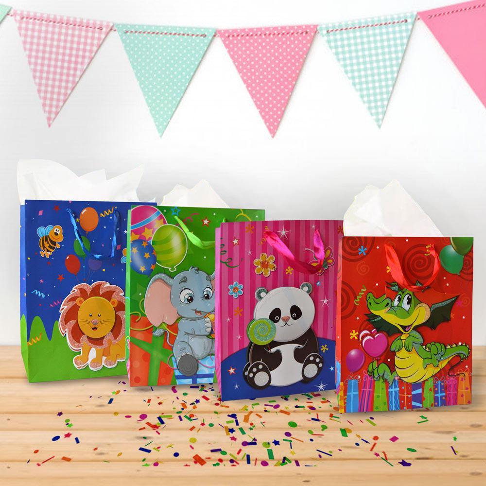 Bolsa de regalo de papel 3D - Mediana