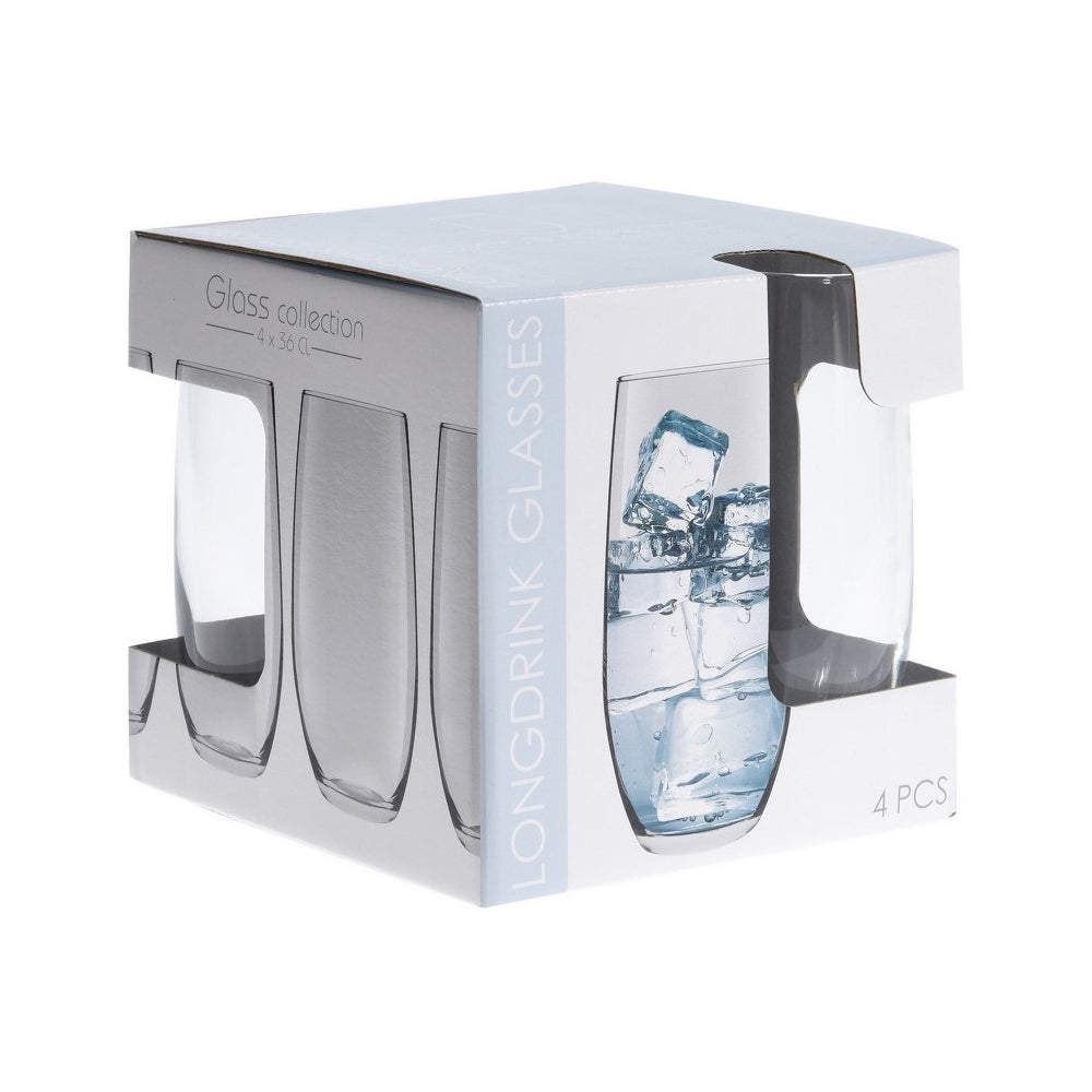 طقم أكواب هاي بول من 4 قطع | 360 مل