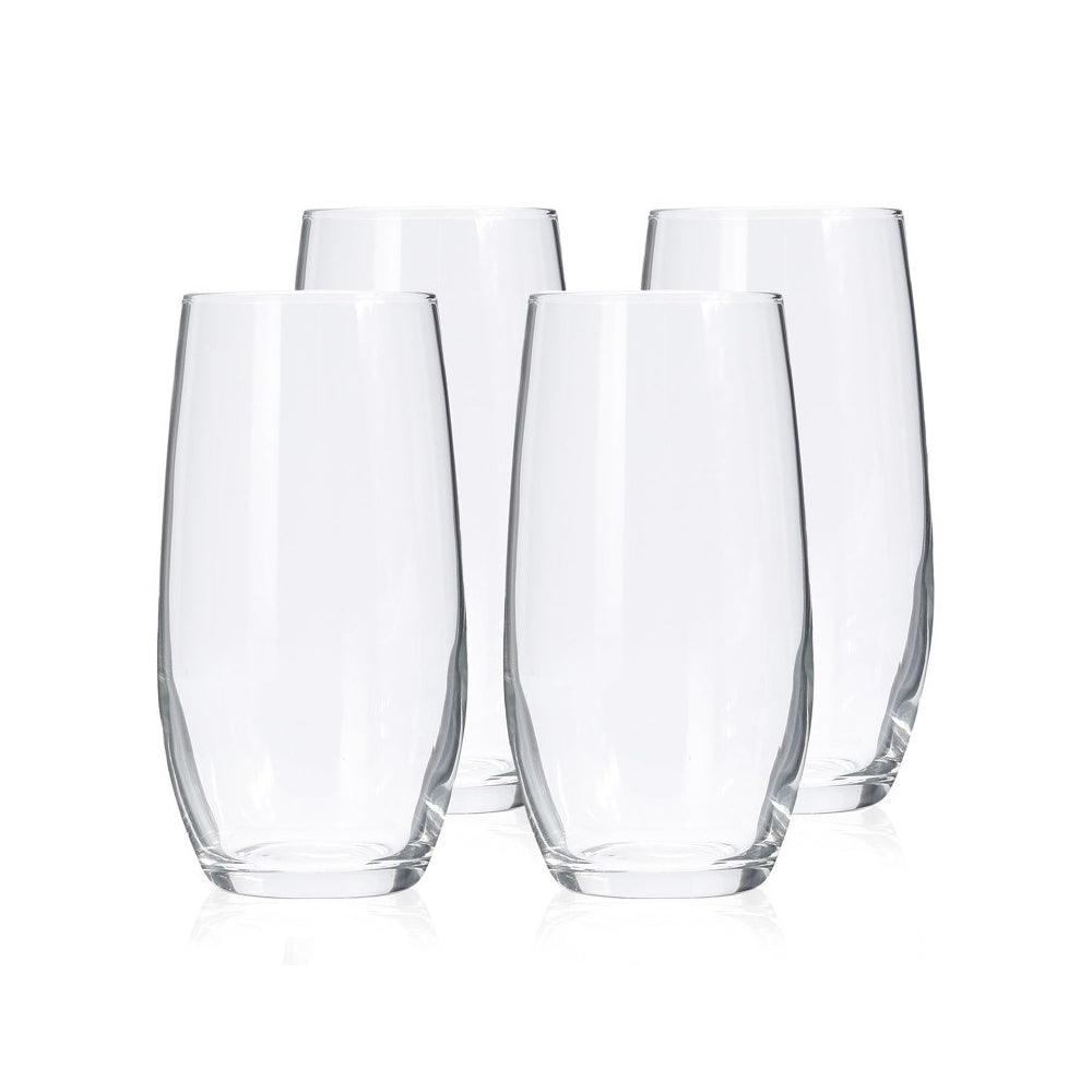 طقم أكواب هاي بول من 4 قطع | 360 مل