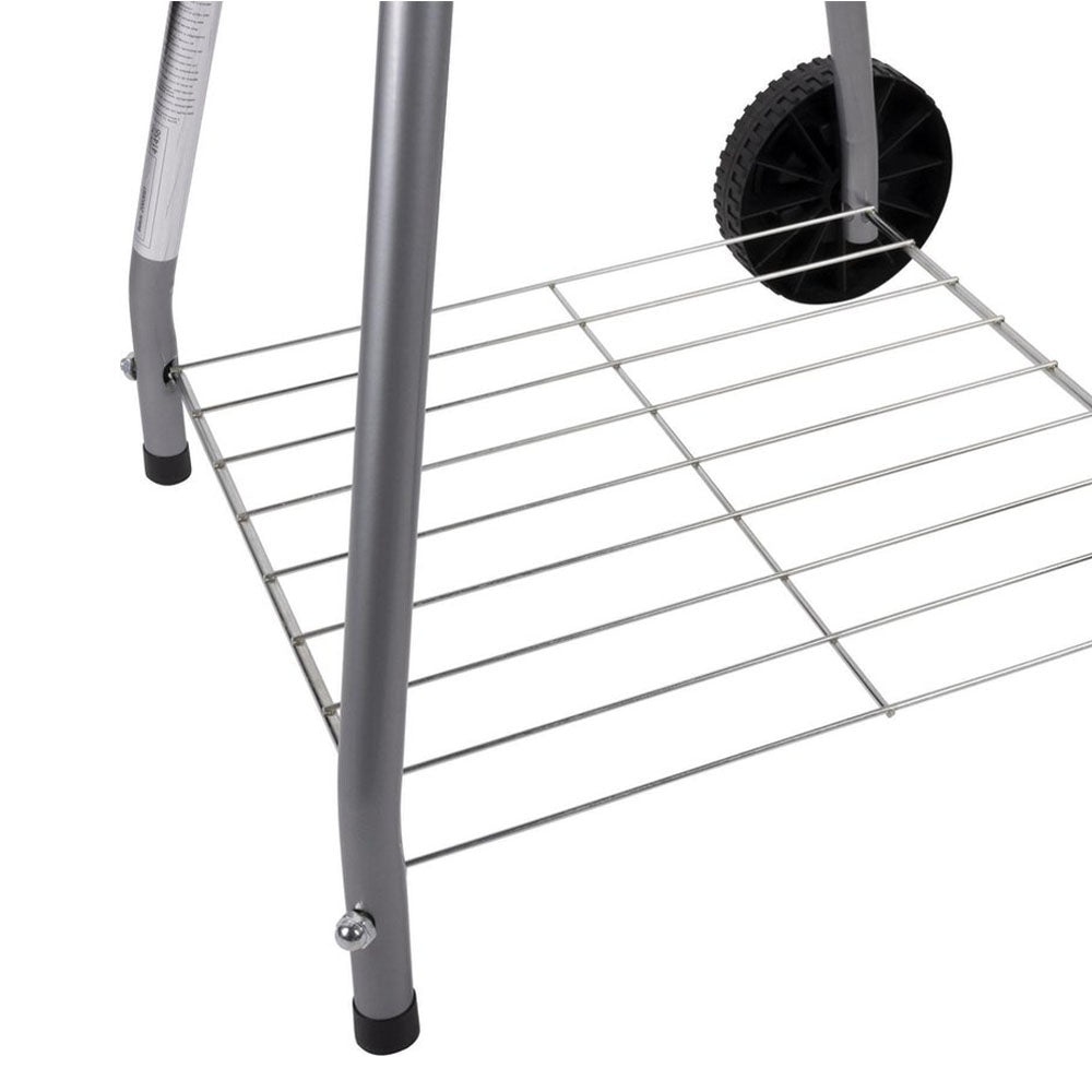 شواية فحم مع مصيدة رماد وفتحات تهوية قابلة للتعديل - 45 سم