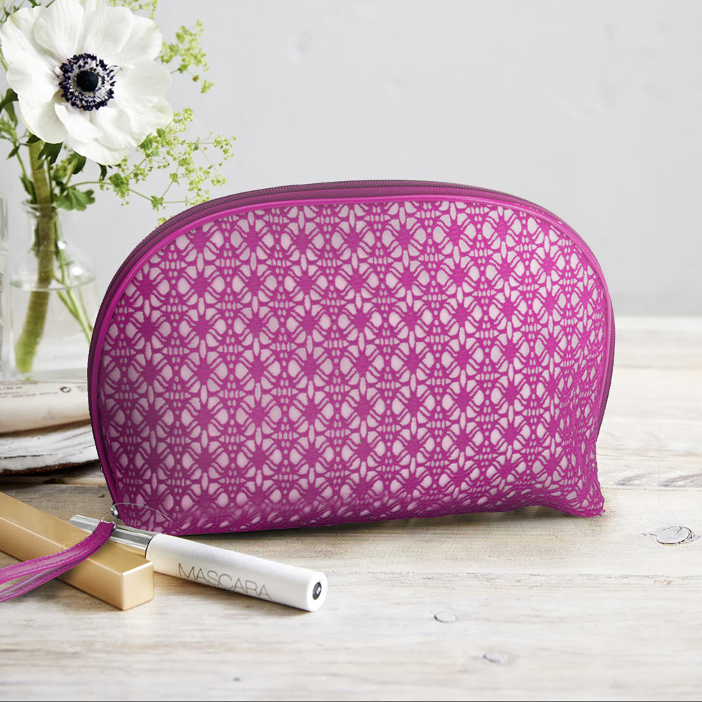 Cotton Toiletry Bag with Net