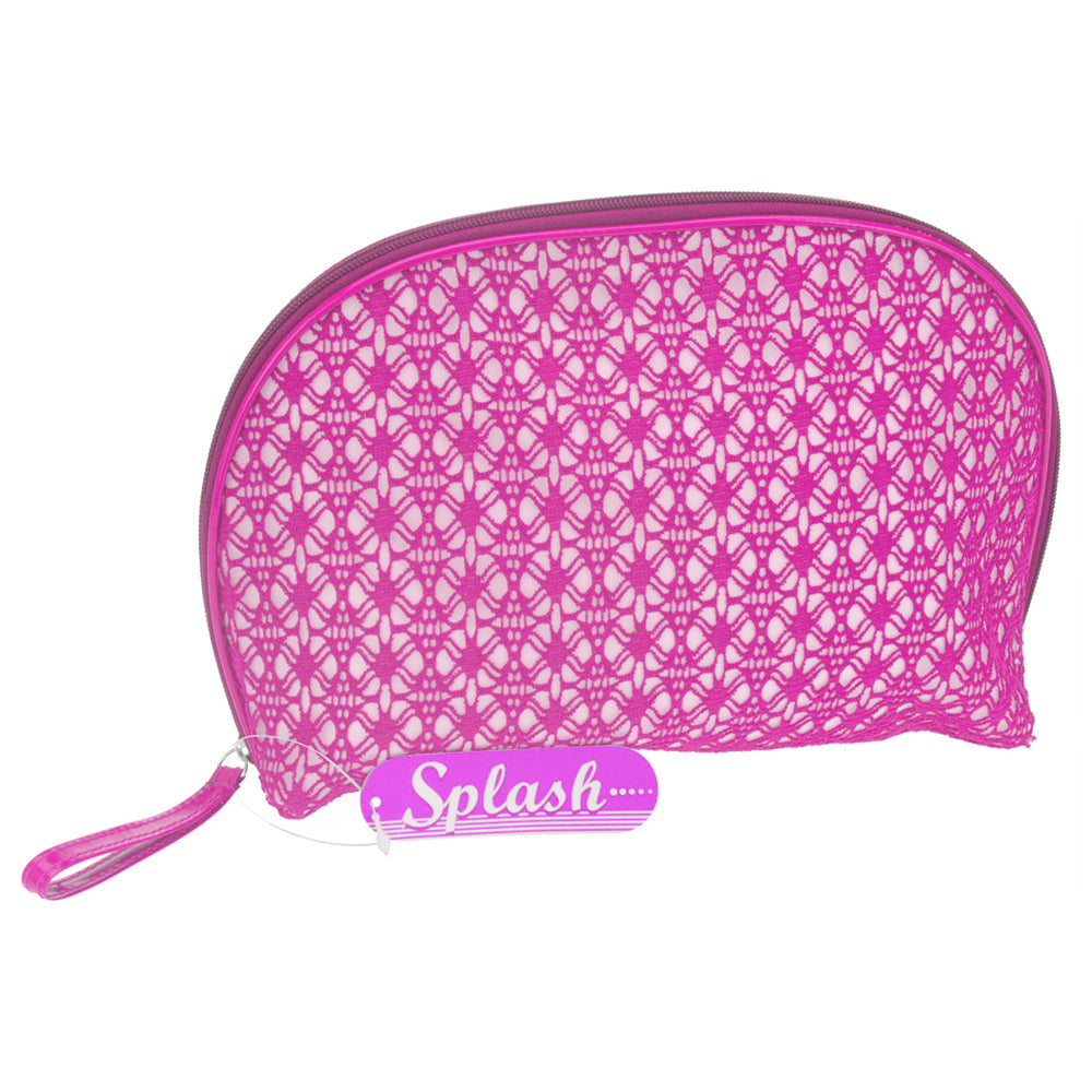 Cotton Toiletry Bag with Net