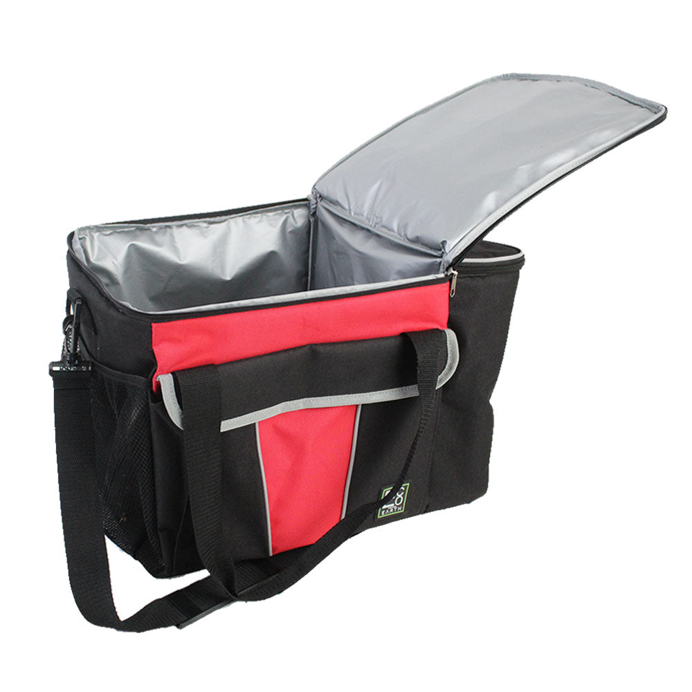 Bolsa térmica aislante con 2 bolsillos laterales y asas de transporte - 48 L