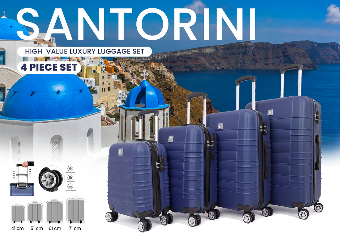 Bags Direct Santorini Luggage 4 Piece Set