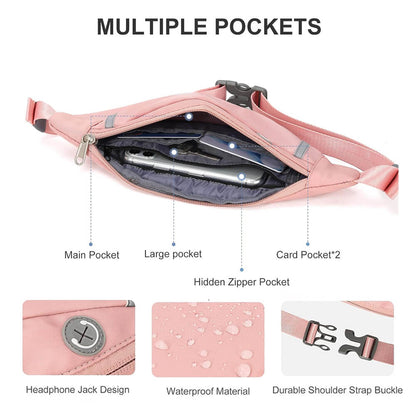 Adjustable Waist & Moon Bag | 1.44L, Polyester