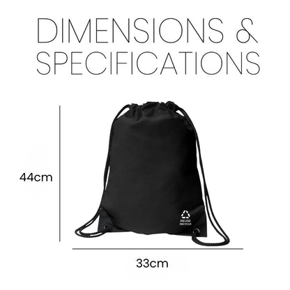 Reusable Non-Woven Drawstring Bag | 80GSM, 4L