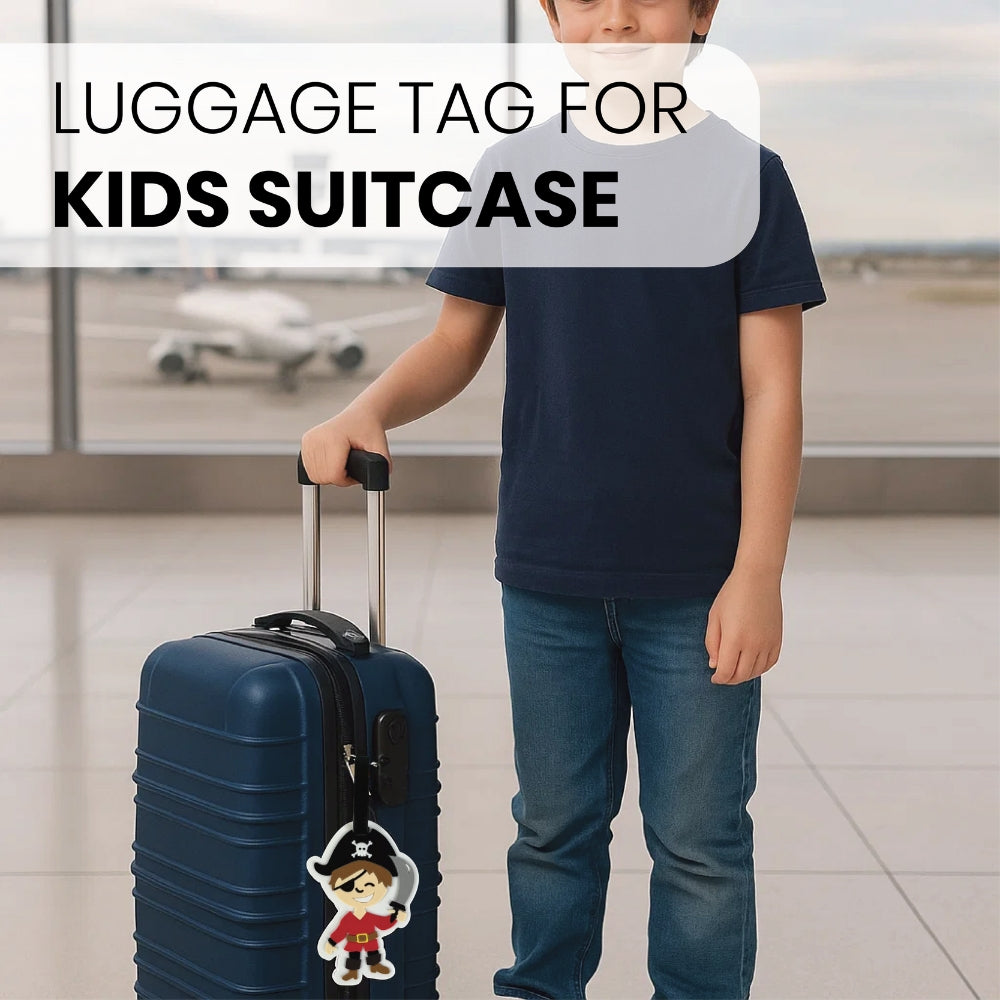 Luggage Tag For Kids Suitcase