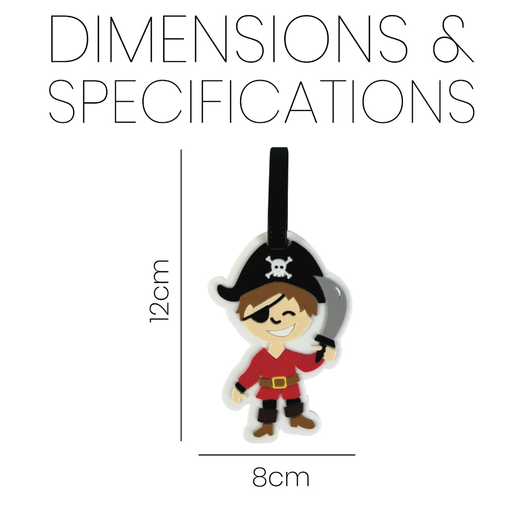 Luggage Tag For Kids Suitcase