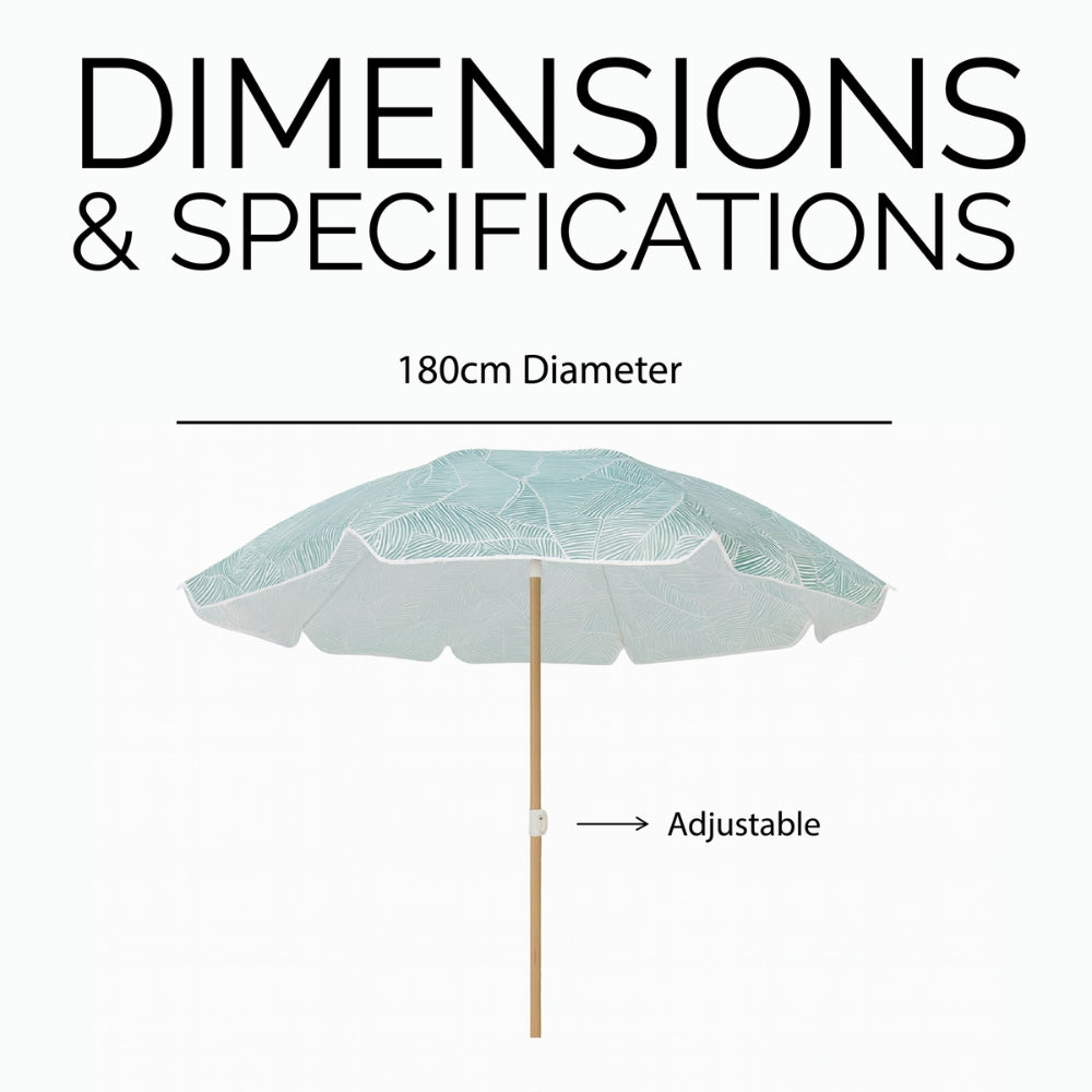 Leaf Beach Umbrella