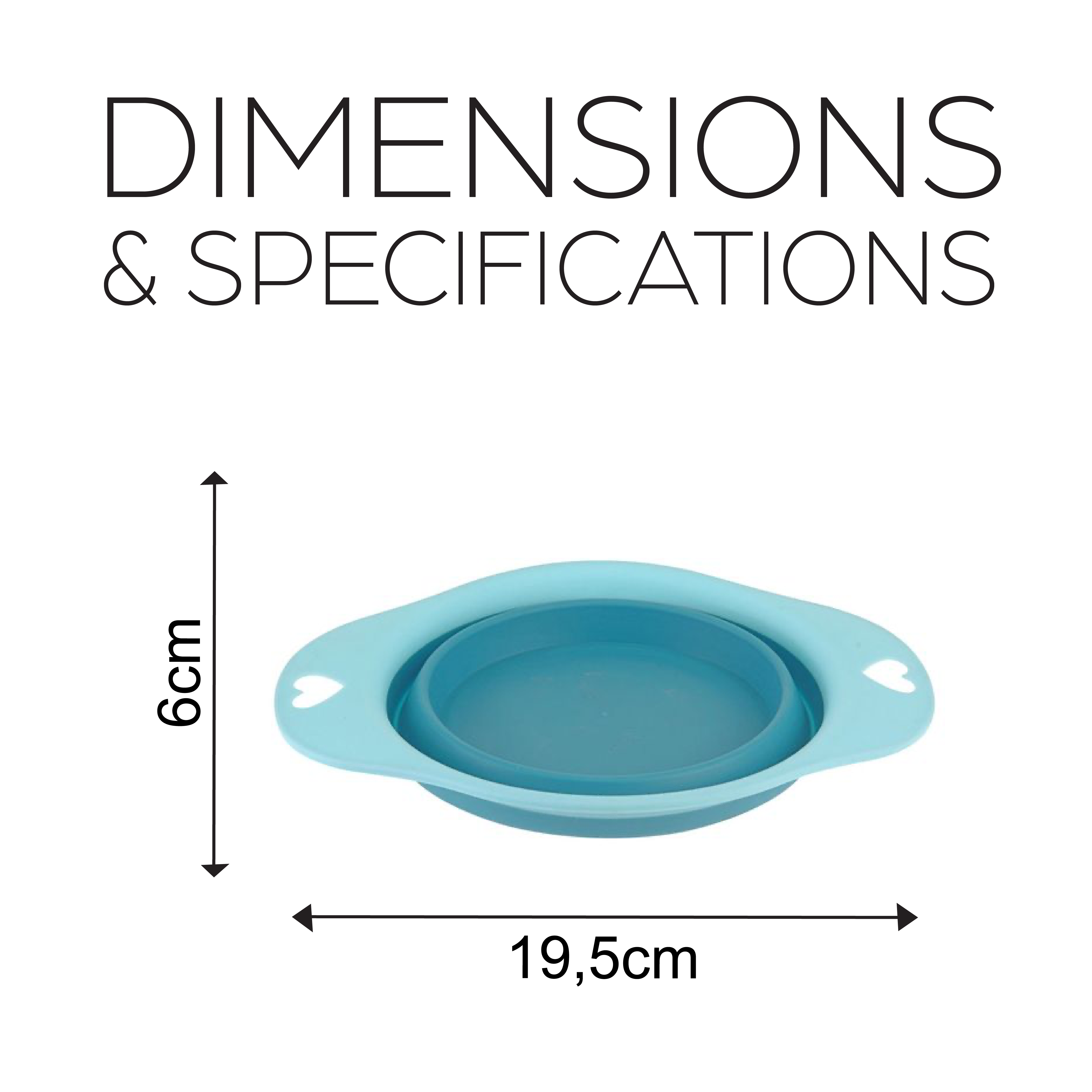 Pet Bowl - Silicone - Flatpack Design