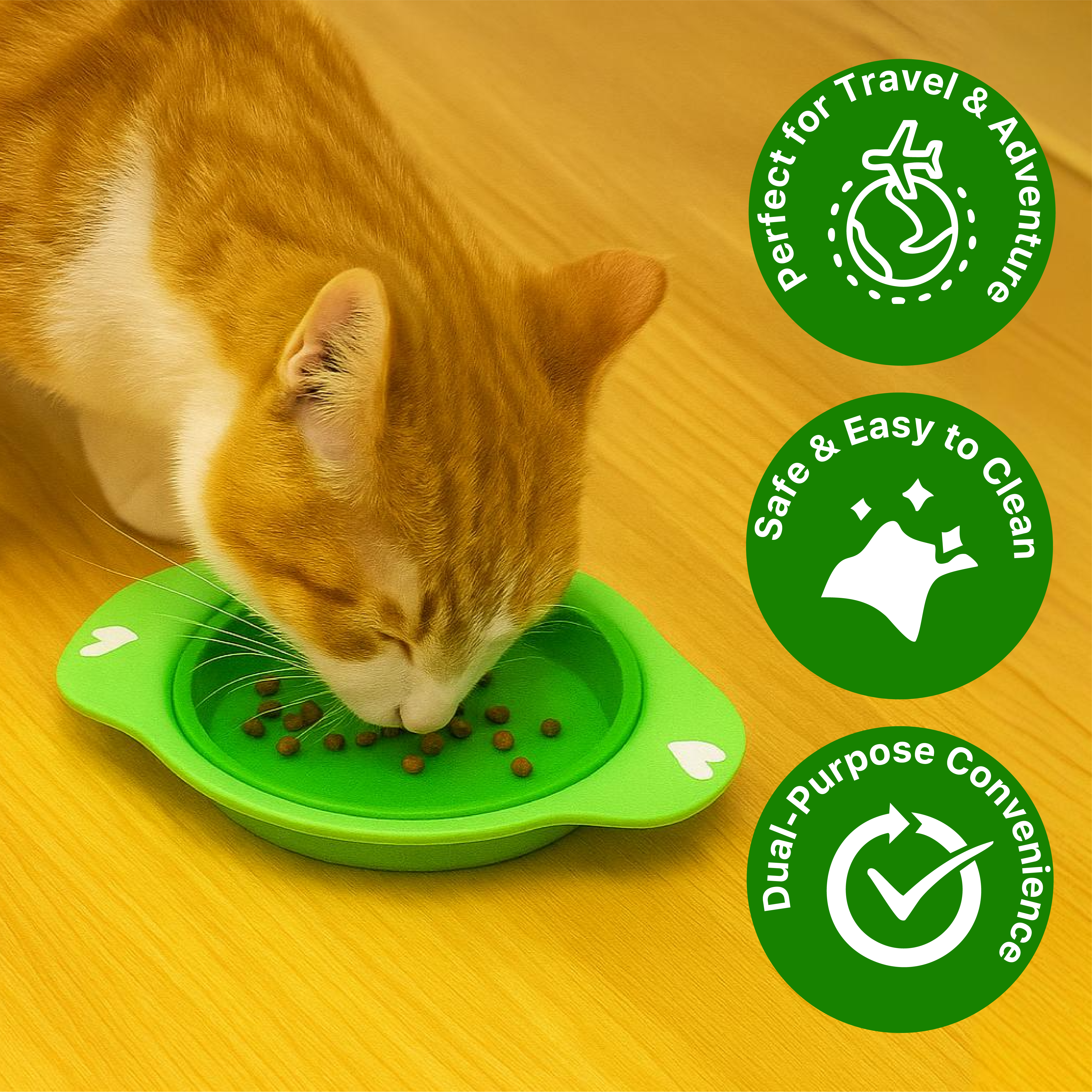 Pet Bowl - Silicone - Flatpack Design