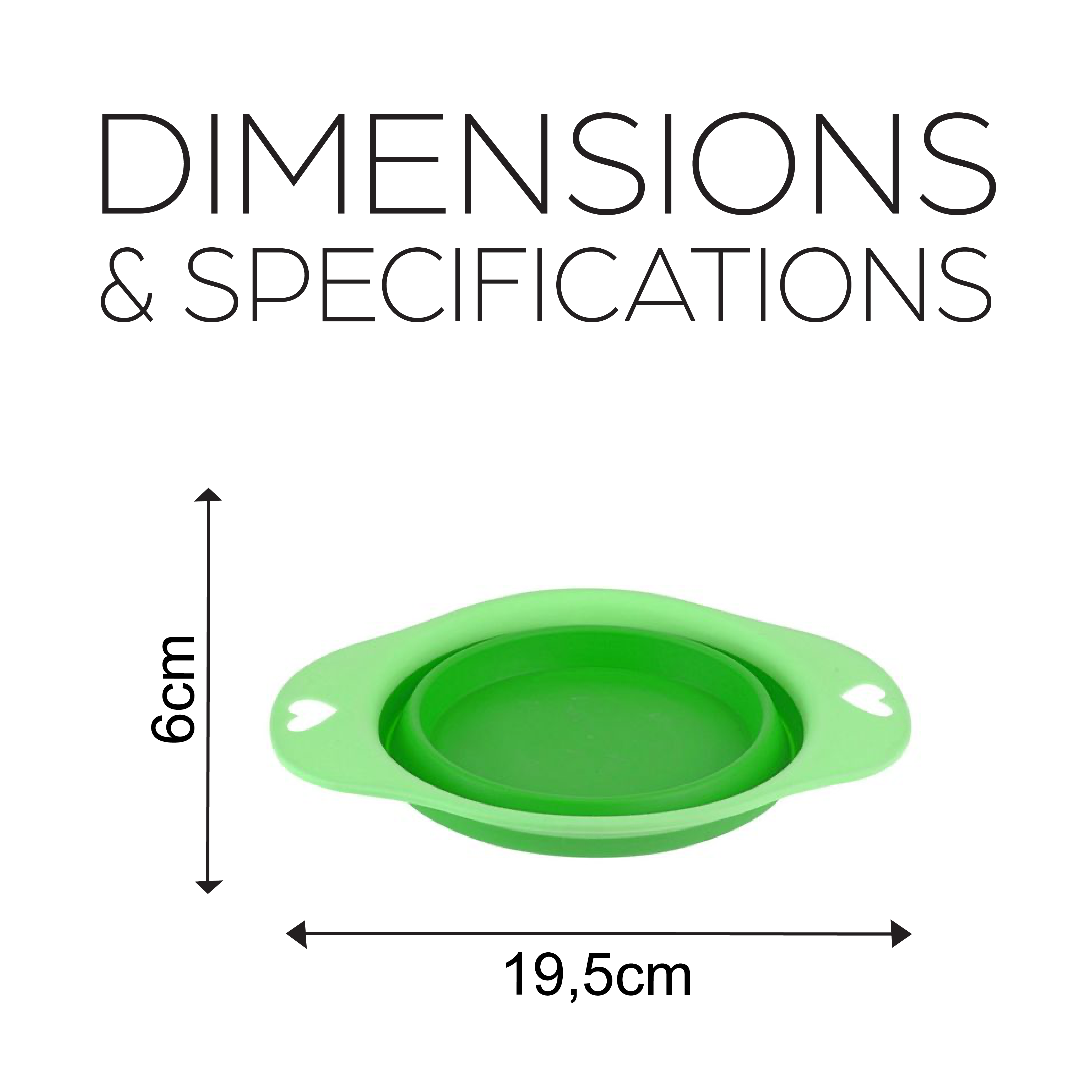 Pet Bowl - Silicone - Flatpack Design