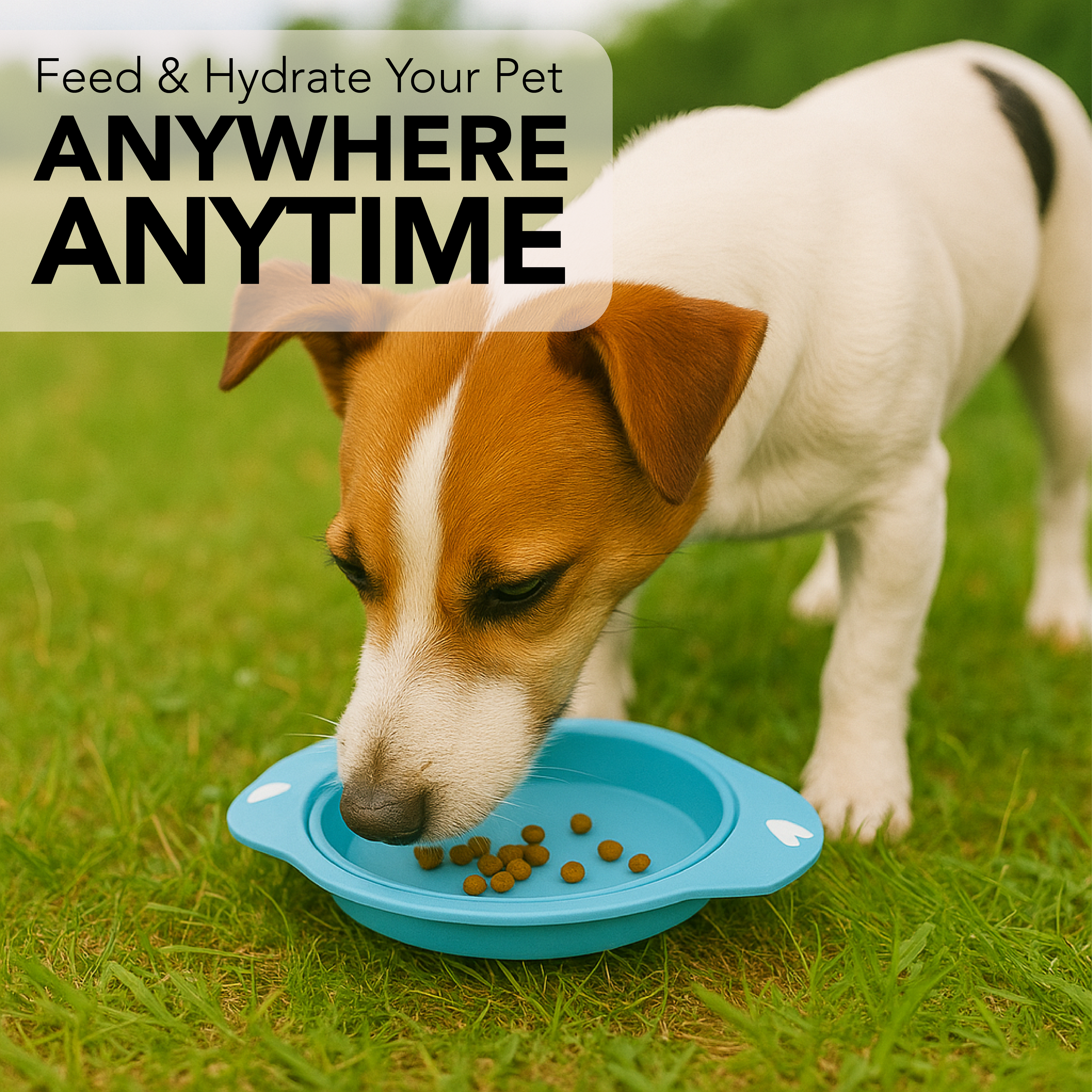 Pet Bowl - Silicone - Flatpack Design