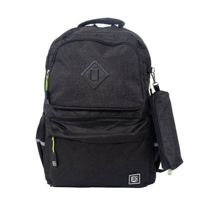 Student Backpack with Clip-on Pencil Case