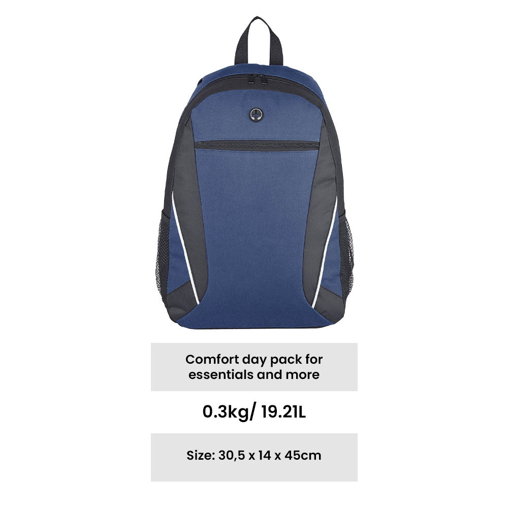 Mochila promocional de la Marina - Marca personalizada | 600D, 19L 