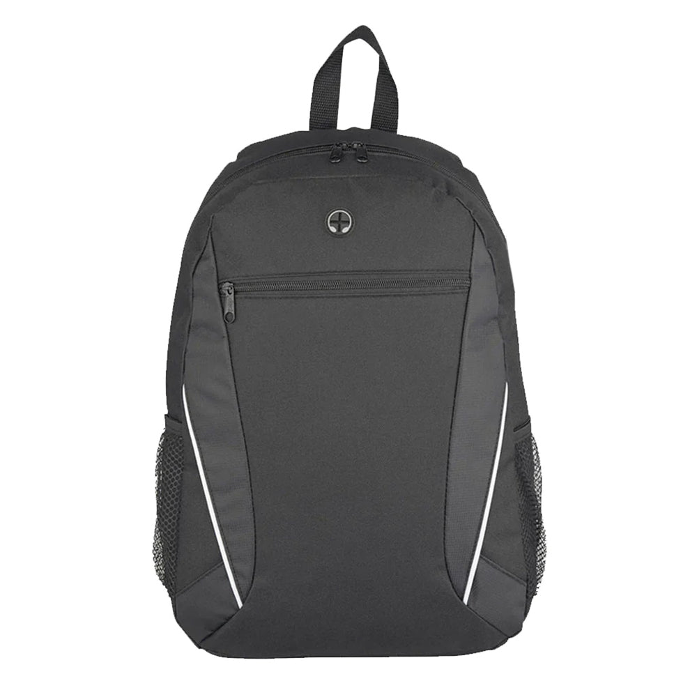 Mochila promocional negra - Personalizada | 600D, 19L