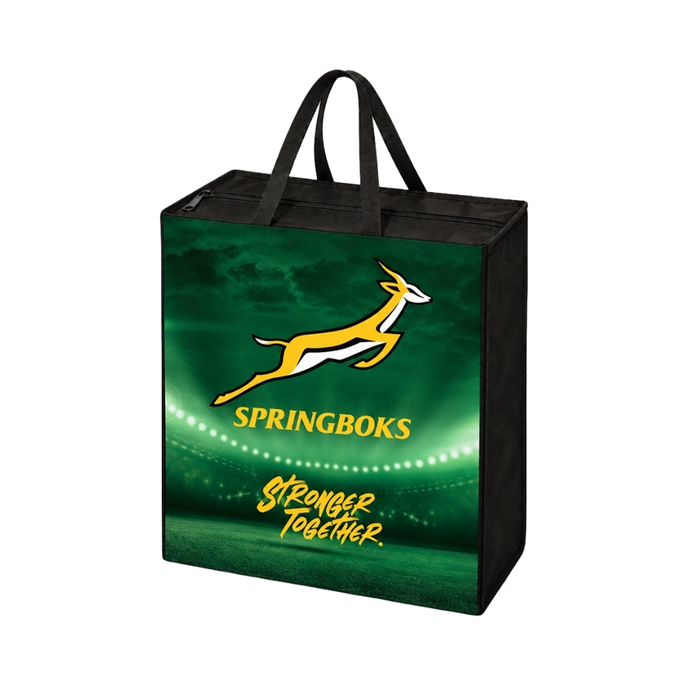 SHOP02T Springboks Reusable Laminated Taxi Bag with Zipper