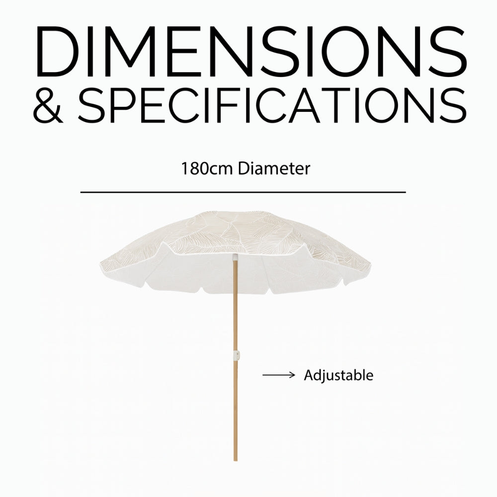Leaf Beach Umbrella