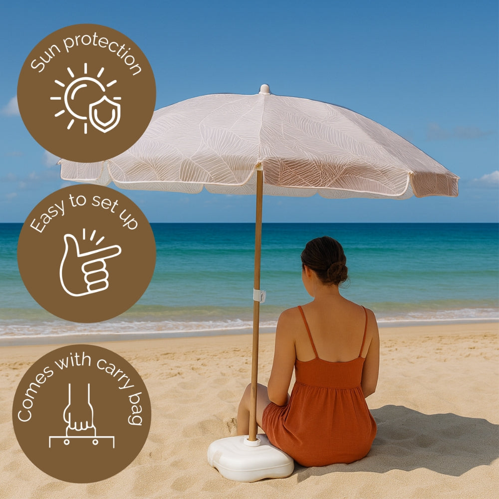 Leaf Beach Umbrella