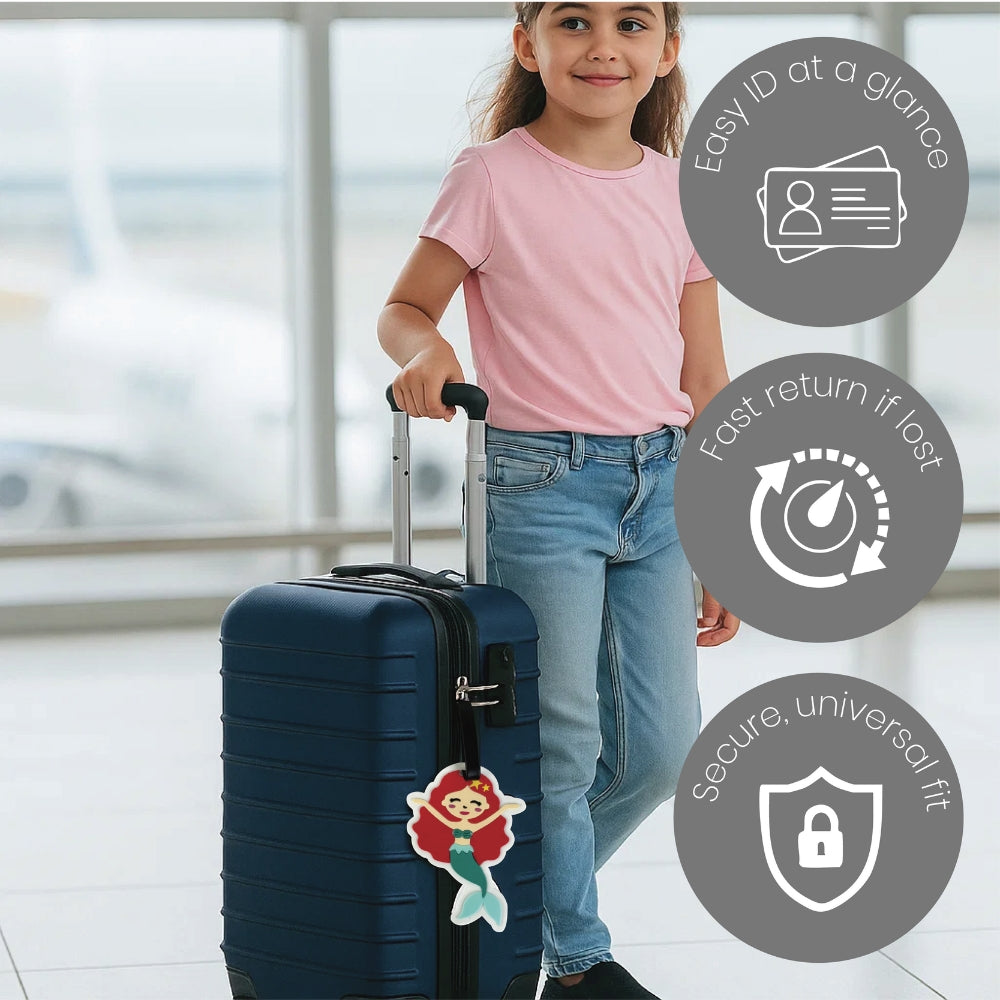 Luggage Tag For Kids Suitcase