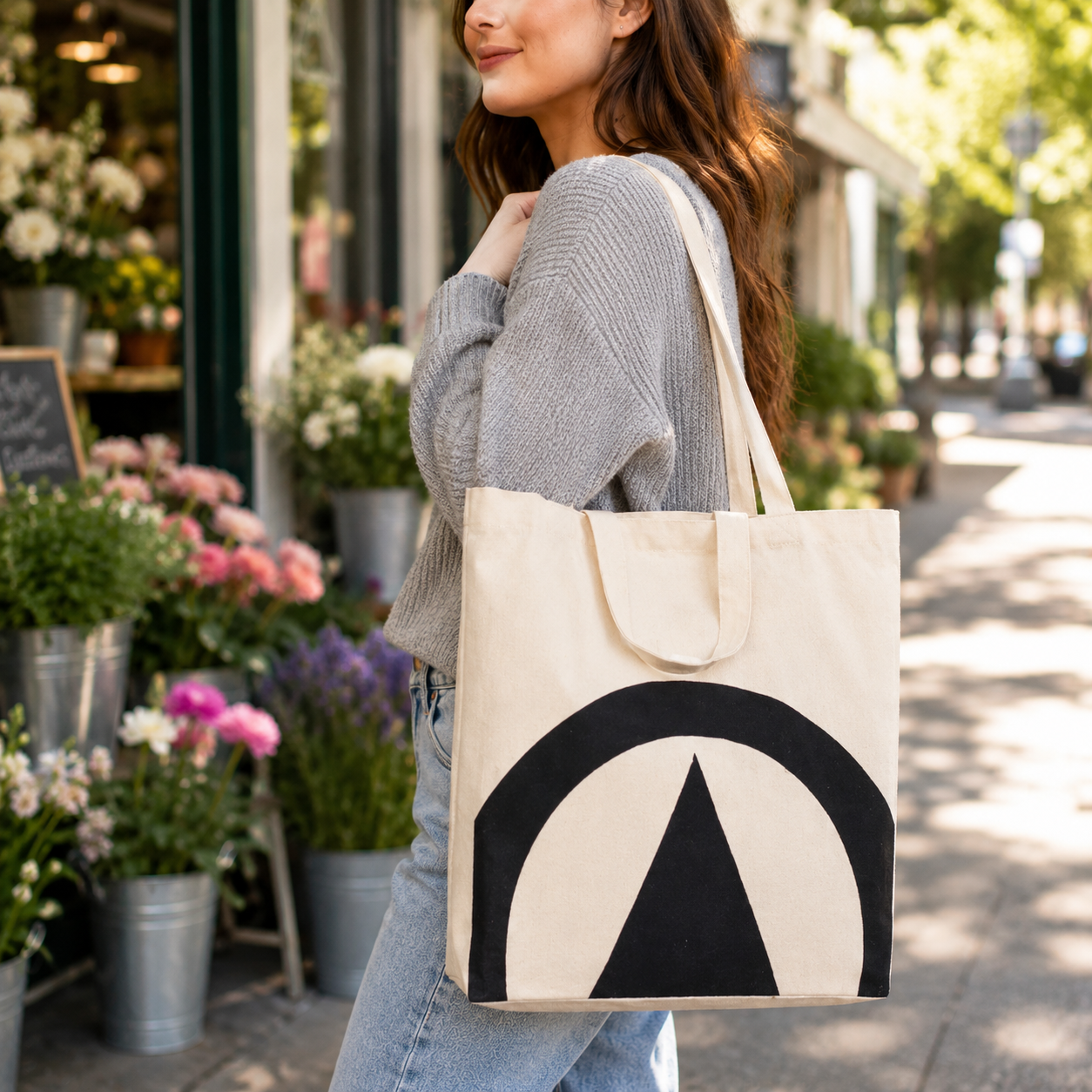 CAN07 - Reusable Cotton Tote Bag | 180GSM, 28L
