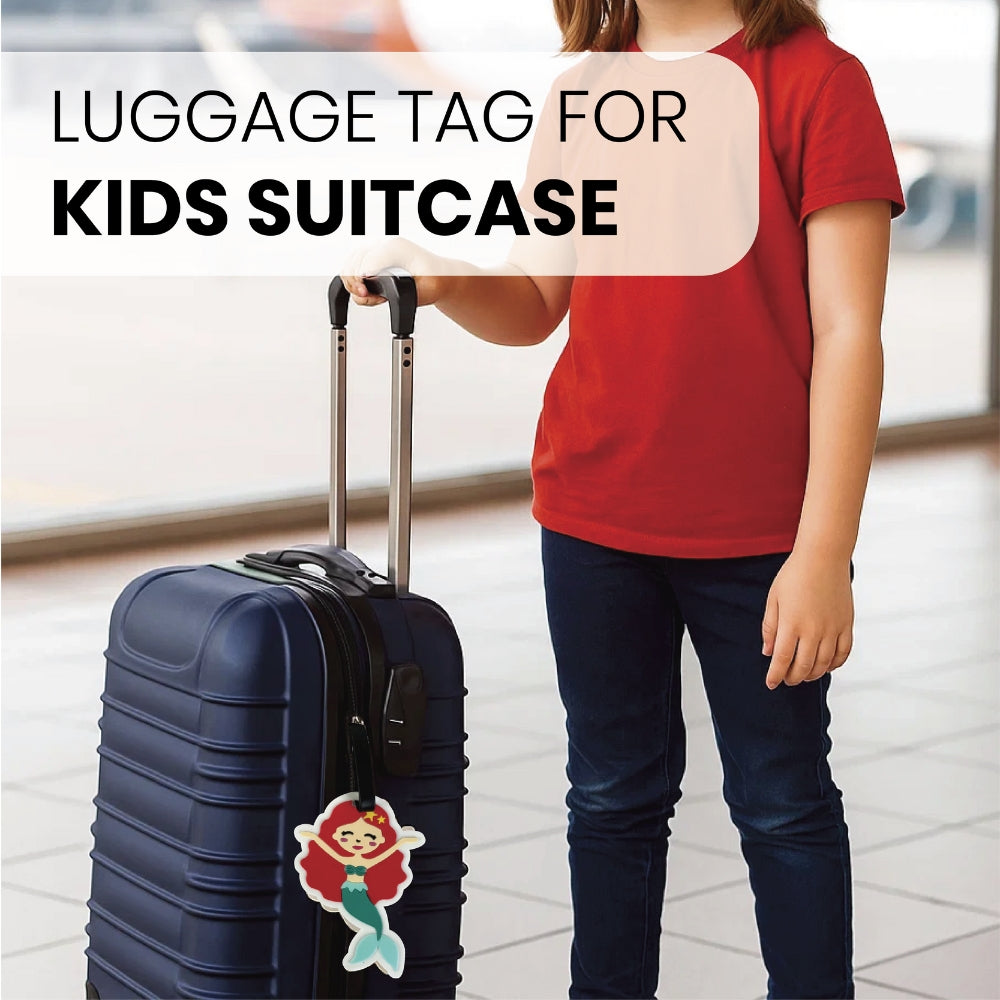 Luggage Tag For Kids Suitcase
