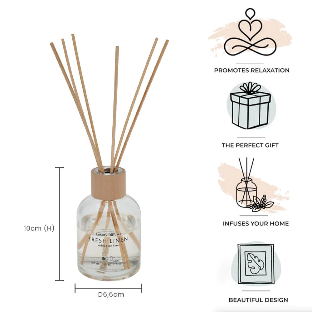 Aromatherapy Reed Diffuser - 100ml