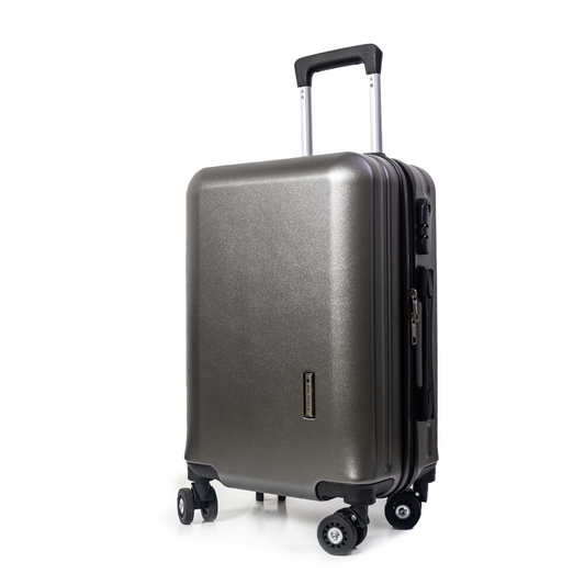 Sydney Anti-Scratch Hard Shell Carry-On Suitcase - Grey