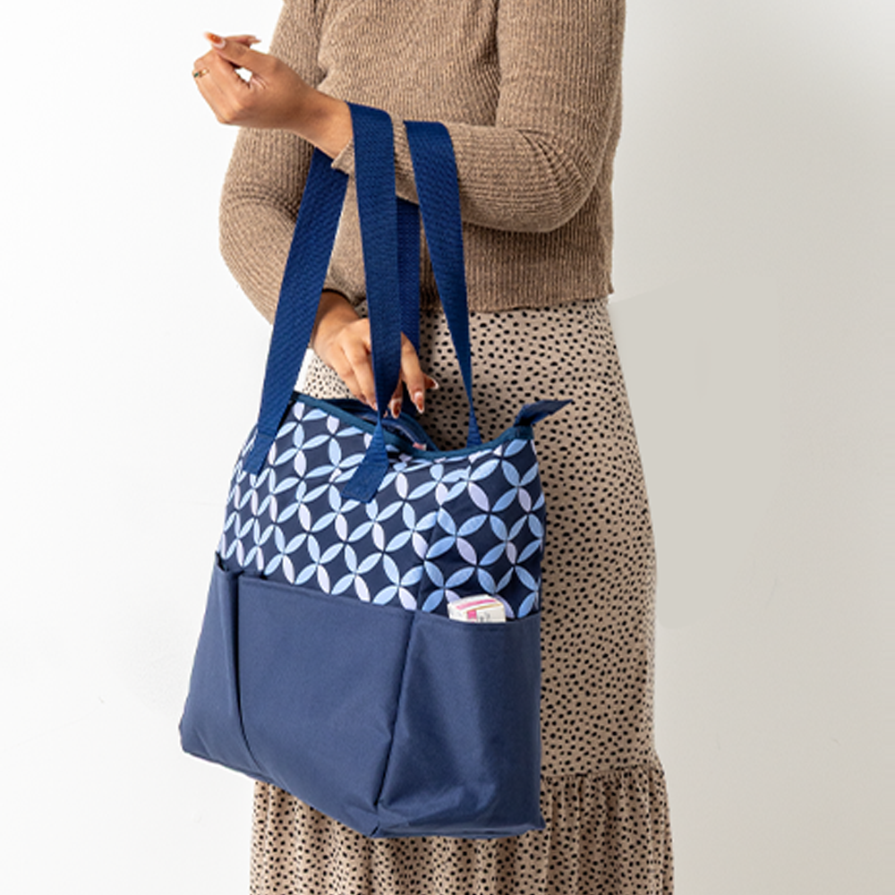 Bolsa de pañales con múltiples bolsillos