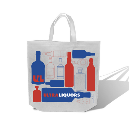 Reusable Non-Woven Liquor Bags | 70GSM, 3.5-30L