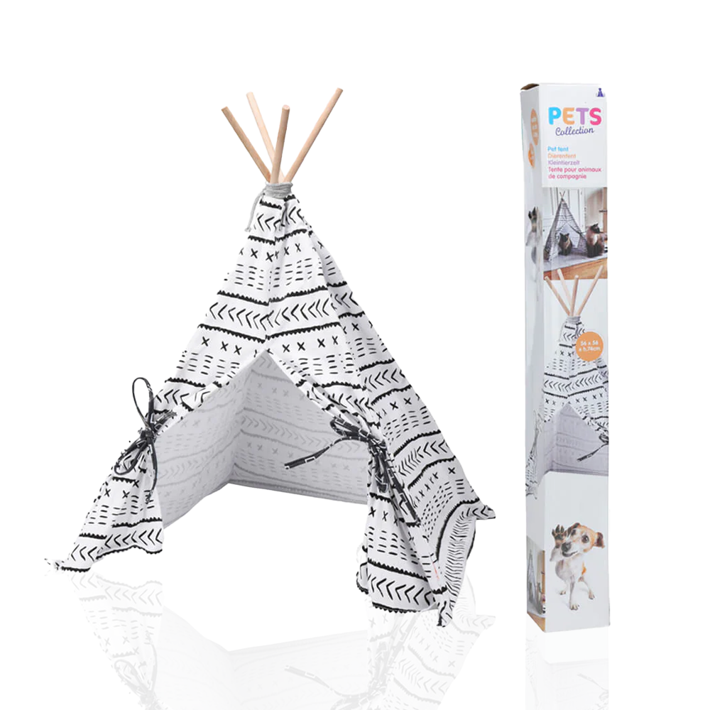 Natural Pet Tipi Tent