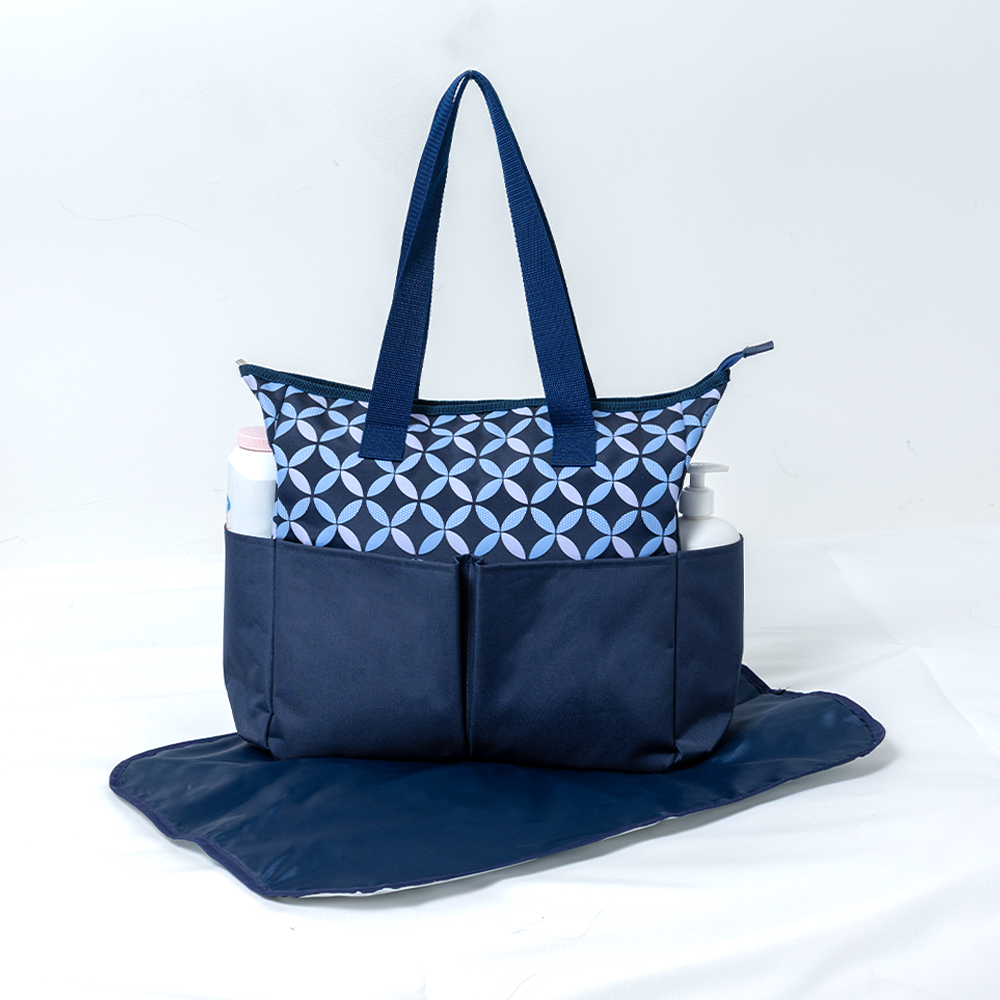 Bolsa de pañales con múltiples bolsillos