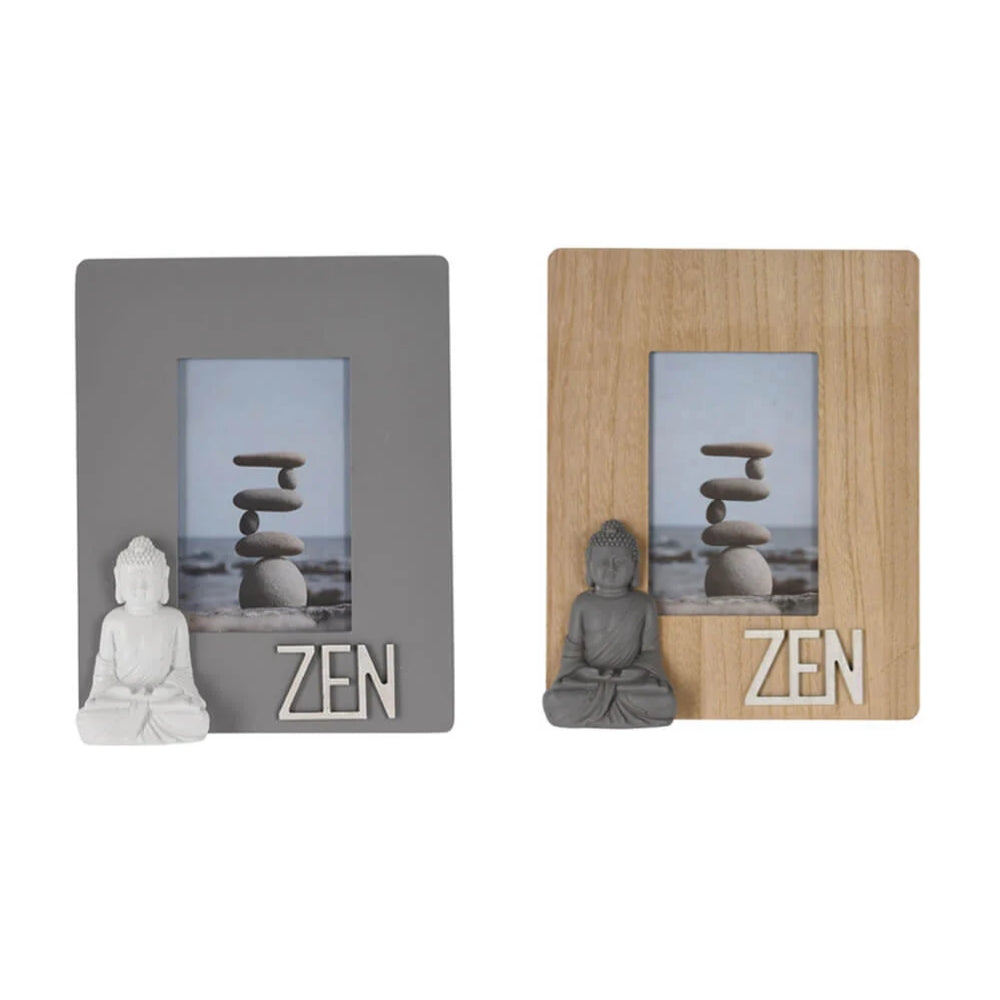 Zen Buddha Photo Frame Set