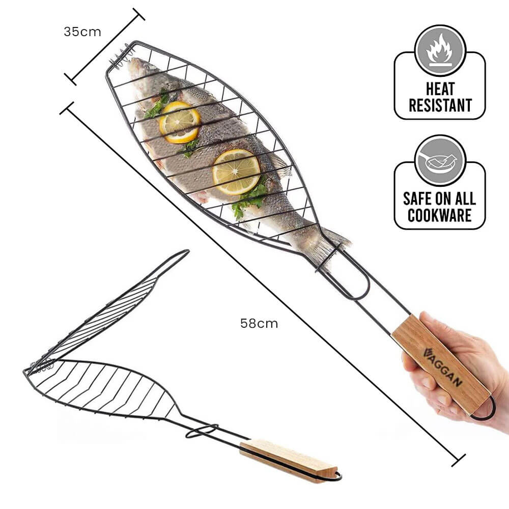 Non-Stick Braai Fish Grill