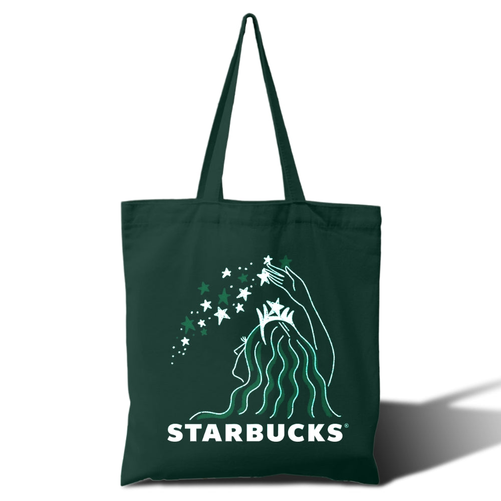 CAN02 - Starbucks Reusable Canvas Tote Bag | 270GSM, 18L