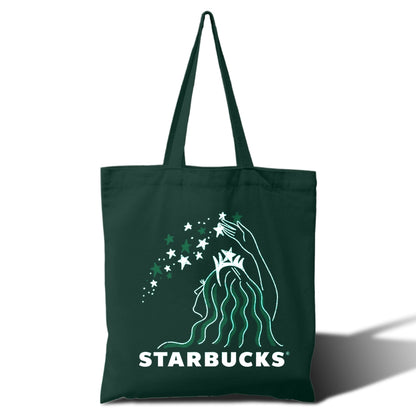 CAN02 - Starbucks Reusable Canvas Tote Bag | 270GSM, 18L
