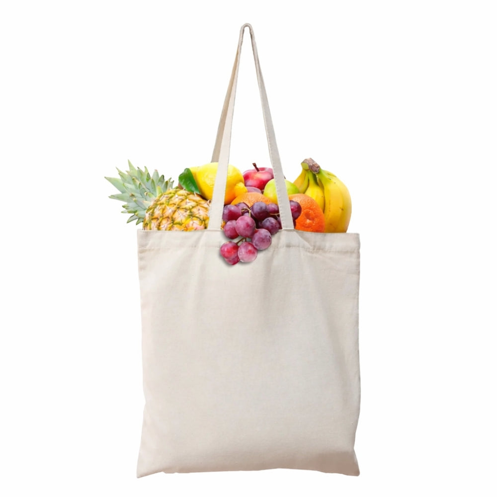 CAN02 - Bolsa de lona reutilizable lisa | 270 g/m², 18 l