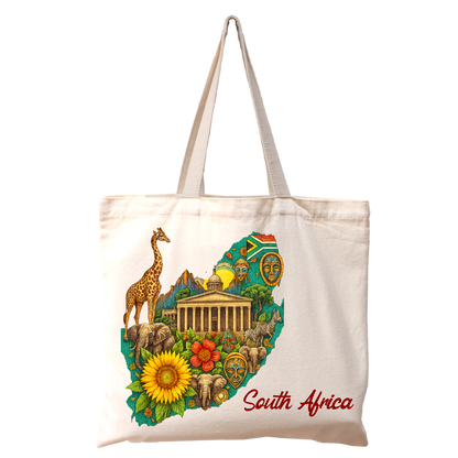 CAN02 - Bolsa de algodón reutilizable Protea | 270 g/m², 18 l