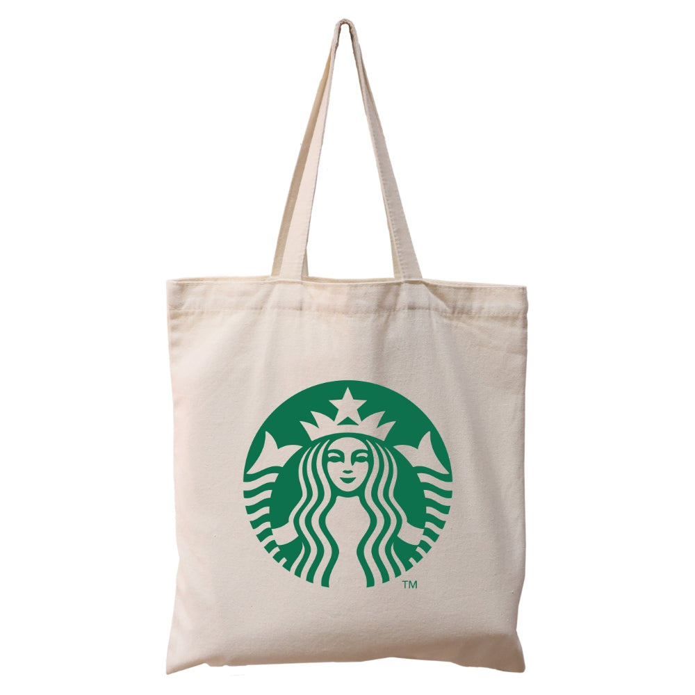 CAN02 - Starbucks Reusable Canvas Tote Bag | 270GSM, 18L