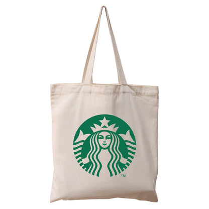 CAN02 - Starbucks Reusable Canvas Tote Bag | 270GSM, 18L