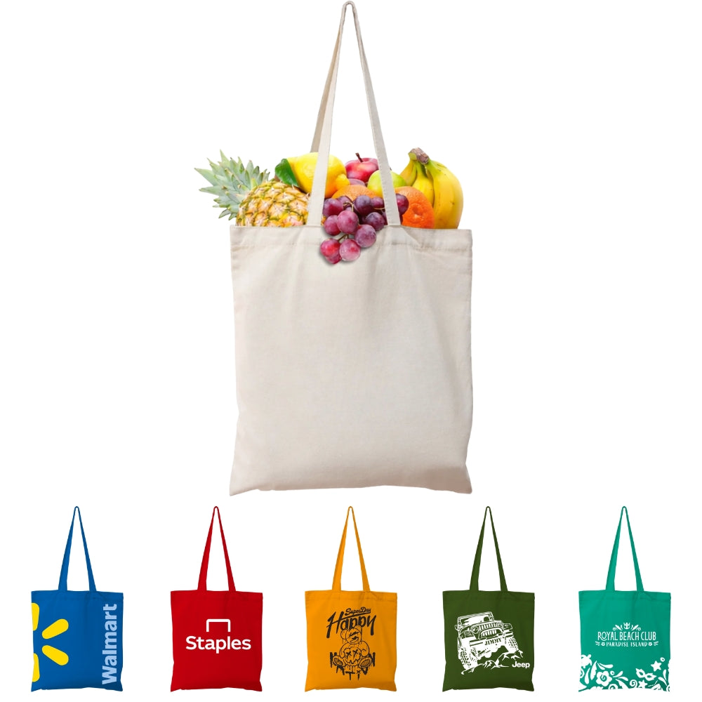 CAN02 - Bolsa de lona reutilizable lisa | 270 g/m², 18 l