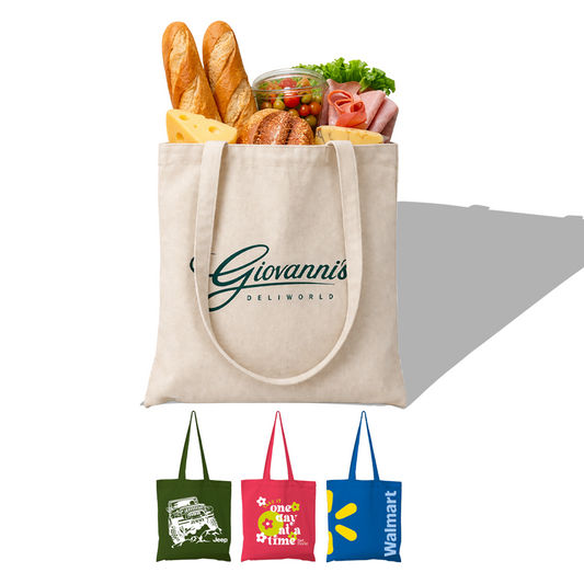CAN02 - Plain Reusable Canvas Tote Bag | 270GSM, 18L