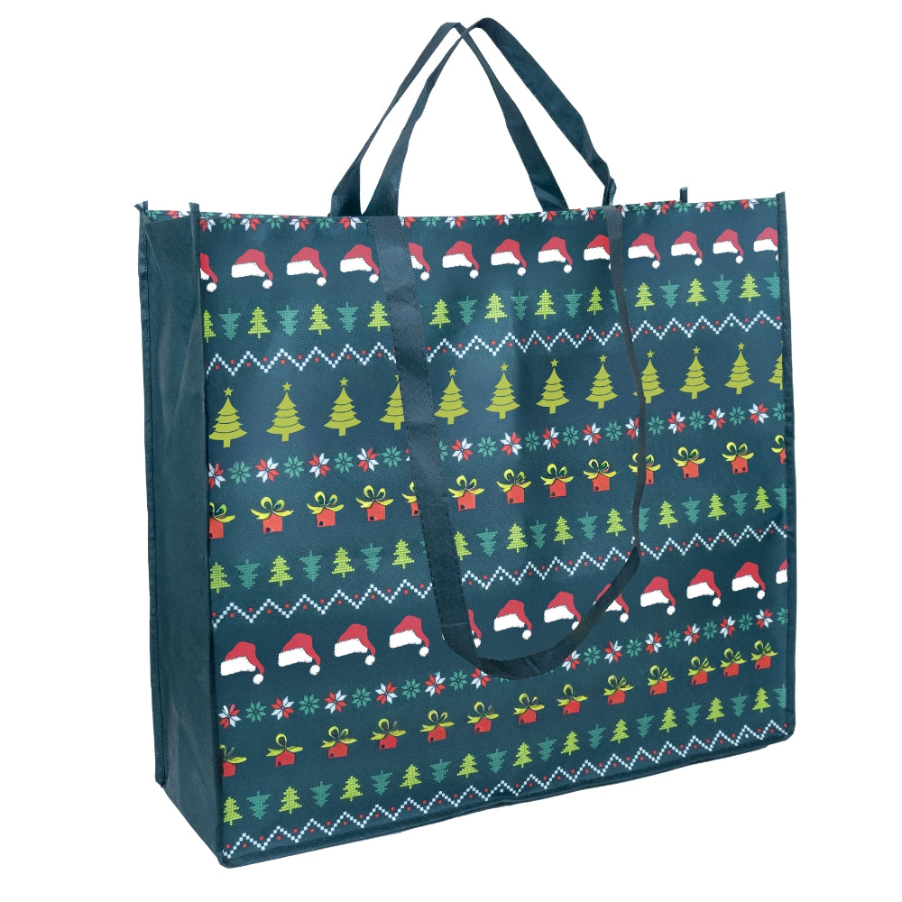 CHX-003 - Festive XL Reusable Non-Woven Shopping Bag | 48L